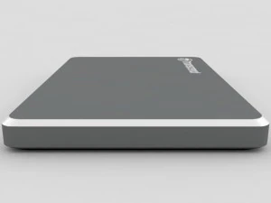 external hard drive transcend storejet 25c3 usb iron gray 3D Model
