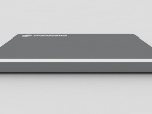 external hard drive transcend storejet 25c3 usb iron gray 3Dモデル