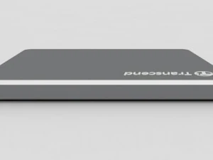 external hard drive transcend storejet 25c3 usb iron gray 3D Model