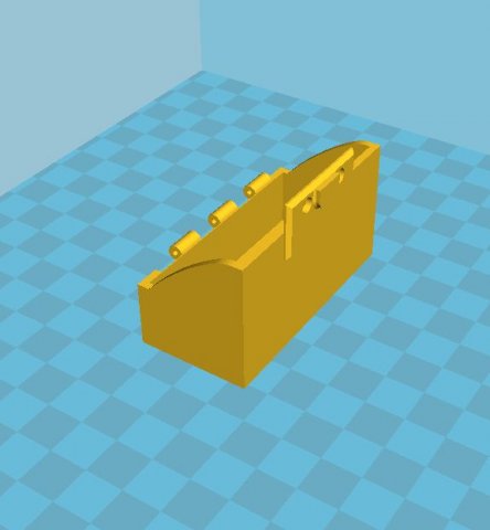 cigarette case with a latch Model Cetak 3D .c4d .max .obj .3ds .fbx .stl .blend