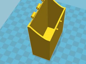 cigarette case with a latch 3D Print Model
