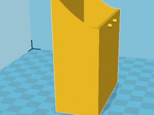 cigarette case with a latch Model Cetak 3D