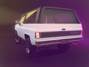 chevrolet blazer 1973 3D Model