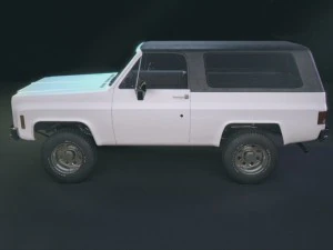 chevrolet blazer 1973 3D Model