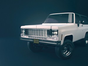 chevrolet blazer 1973 3D मॉडल