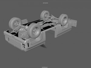 chevrolet blazer 1973 Modelo 3D