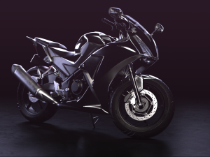 generic sportbike 3D मॉडल