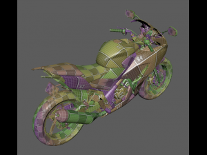 generic sportbike 3D मॉडल