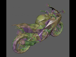 generic sportbike 3D Model