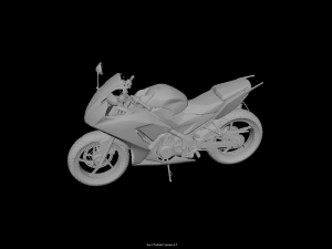 generic sportbike 3D मॉडल