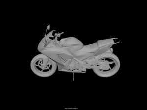 generic sportbike 3D मॉडल