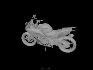 generic sportbike 3D Model