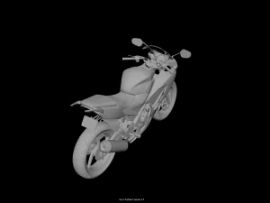 generic sportbike 3D Model