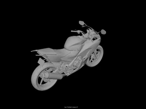 generic sportbike 3D Model