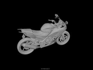 generic sportbike 3D Model
