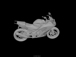 generic sportbike 3D Model