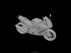 generic sportbike 3D Model