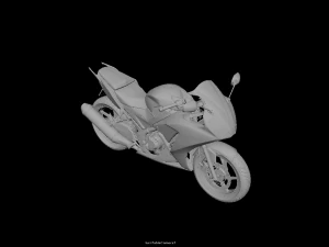 generic sportbike 3D Model