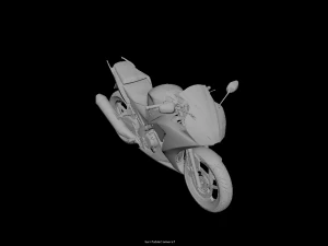 generic sportbike 3D Model