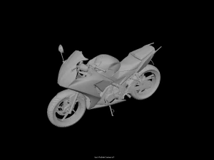 generic sportbike 3D Model
