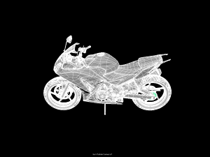 generic sportbike 3D मॉडल