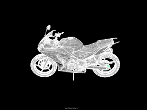 generic sportbike 3D Model