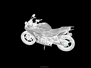 generic sportbike 3D Model