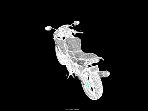 generic sportbike 3D Model
