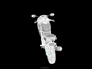 generic sportbike 3D Model