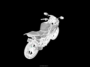generic sportbike 3D Model