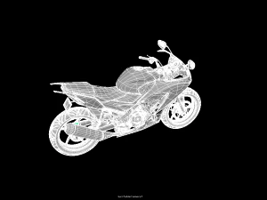 generic sportbike 3D Model