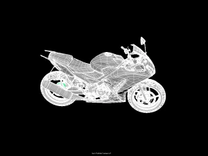 generic sportbike 3D Model