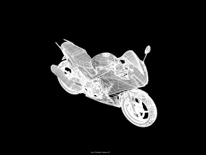 generic sportbike 3D Model