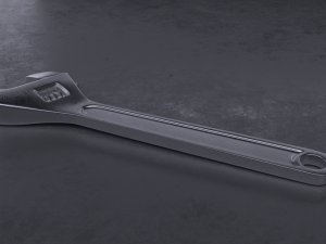 adjustable wrench 3D Модель