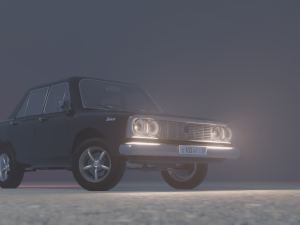 car kit asset for real-time graphics 3D Model