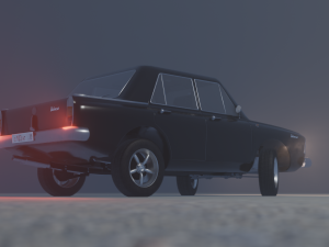 car kit asset for real-time graphics 3D Model