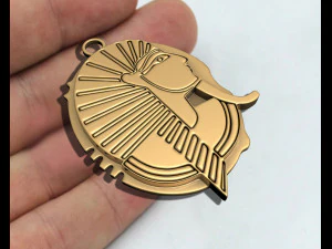 EGYPTIAN MOTIFS KING ANCIENT PENDANT 3D Print Model