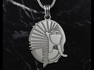 EGYPTIAN MOTIFS KING ANCIENT PENDANT 3Dプリントモデル