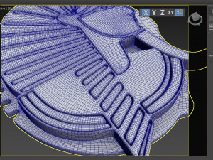 EGYPTIAN MOTIFS KING ANCIENT PENDANT 3Dプリントモデル