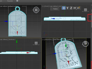 AMON ANCIENT EGYPTIAN KING PENDANT 3Dプリントモデル