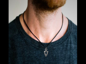 Infinity Pendant Ancient Necklaces Pharaonic Inscriptions Modelo de impresión 3D