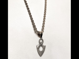 Infinity Pendant Ancient Necklaces Pharaonic Inscriptions Modelo de impresión 3D