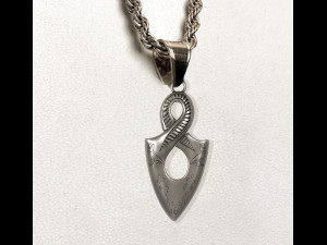 Infinity Pendant Ancient Necklaces Pharaonic Inscriptions Modelo de impresión 3D