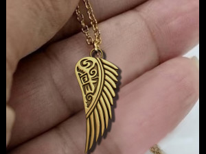 GRIFFIN WING INSCRIPTION 3D 打印模型