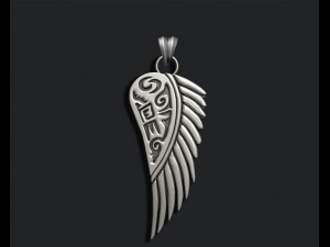 GRIFFIN WING INSCRIPTION 3D 打印模型