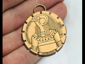 ANUBIS KING PENDANT EGYPT PHARAONIC 3D Print Model