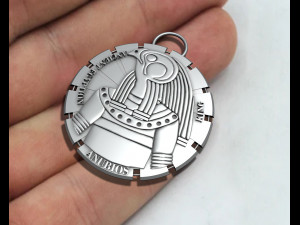 ANUBIS KING PENDANT EGYPT PHARAONIC Modello di stampa 3D
