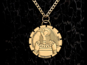 ANUBIS KING PENDANT EGYPT PHARAONIC Modello di stampa 3D