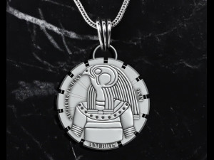 ANUBIS KING PENDANT EGYPT PHARAONIC Modello di stampa 3D