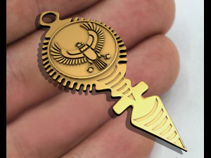 HORUS FALCON BIRD EGYPTIAN PENDANT 3D Print Model